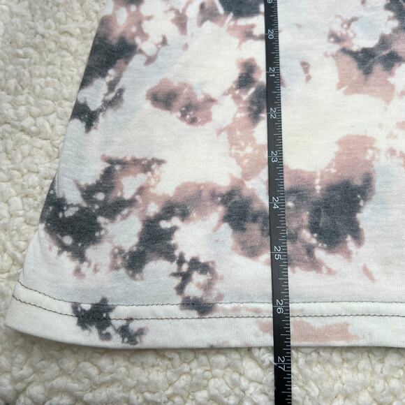 Holiday Dead Inside But Jolly AF Bleached Black Tee Large - Picture 7 of 7